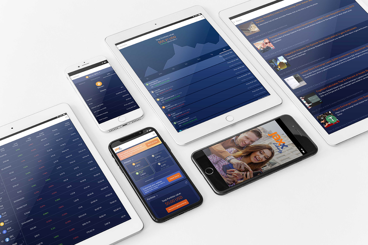 Jaxx Liberty across multiple Apple devices